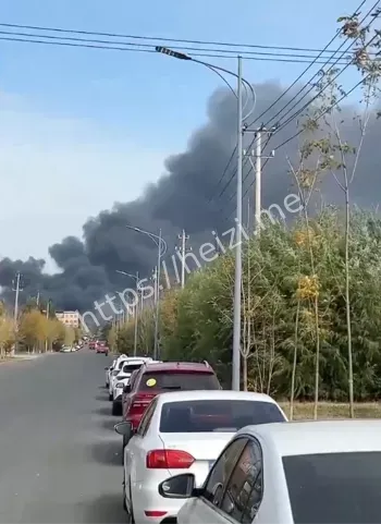 卡伦工业南区大火